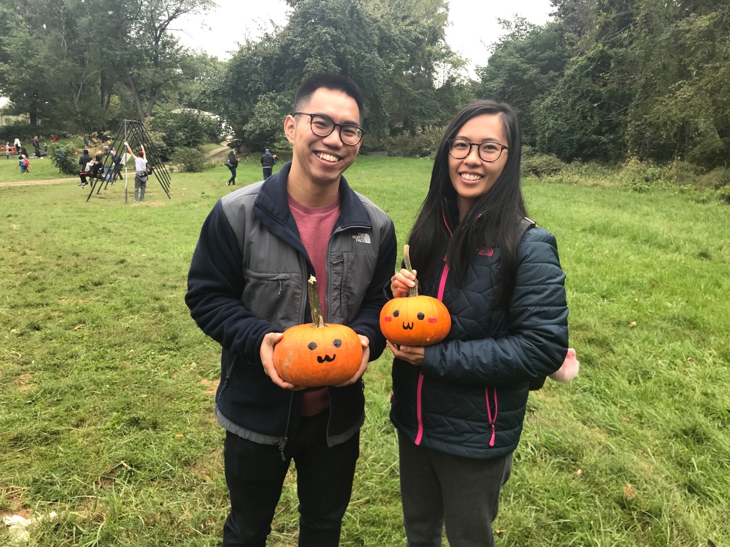 A pumpkin picking and painting trip to Bartram's Garden