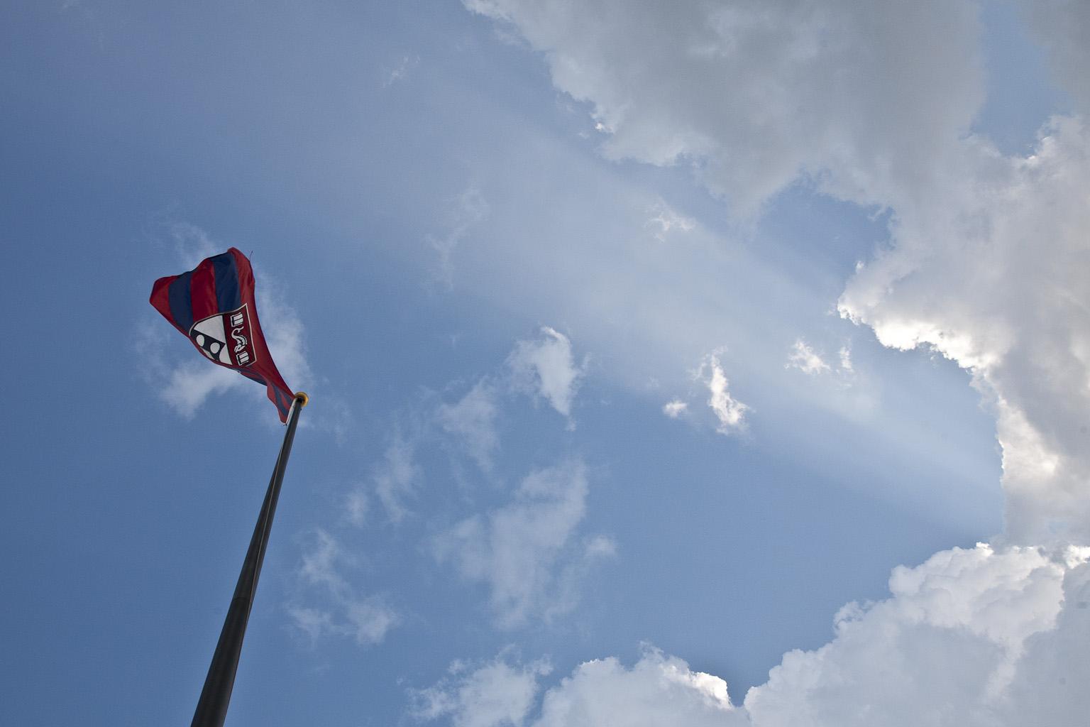 Penn flag on a sunny day