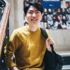 Portrait of student blogger, Seung-Hyun Chung 
