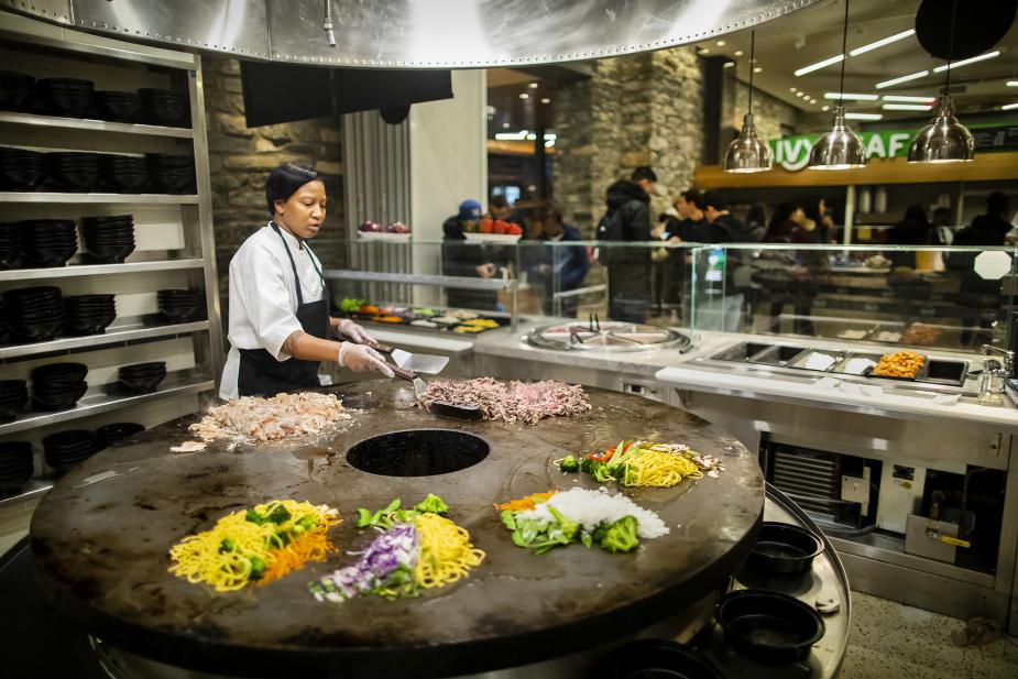 Chef at Penn Dining Hall