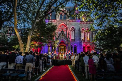 College Hall during Convocation