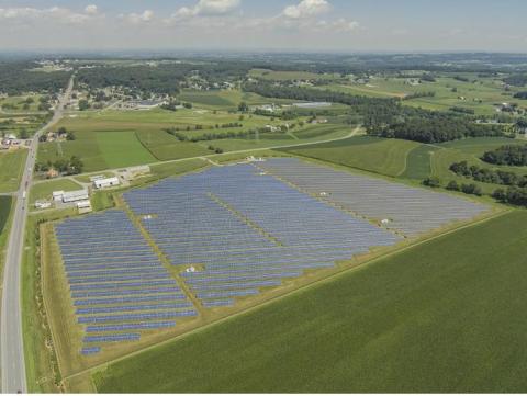 Solar energy farm