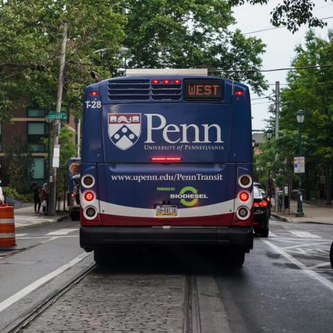 Penn's biodiesel-powered bus