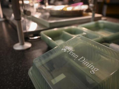 Penn Dining's Green2Go food containers