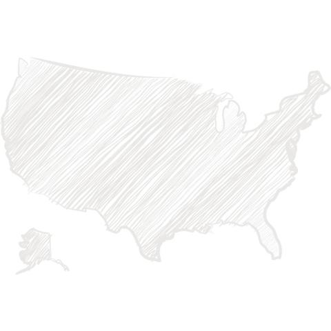 Illustration of US map