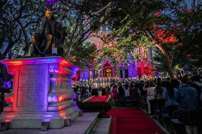 College Hall during Convocation