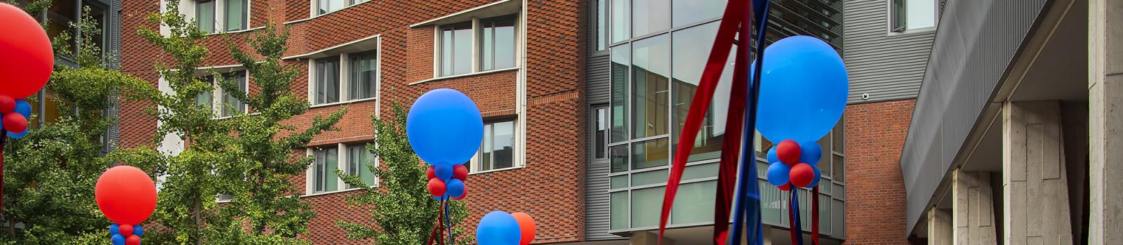 Balloons over Lauder College House