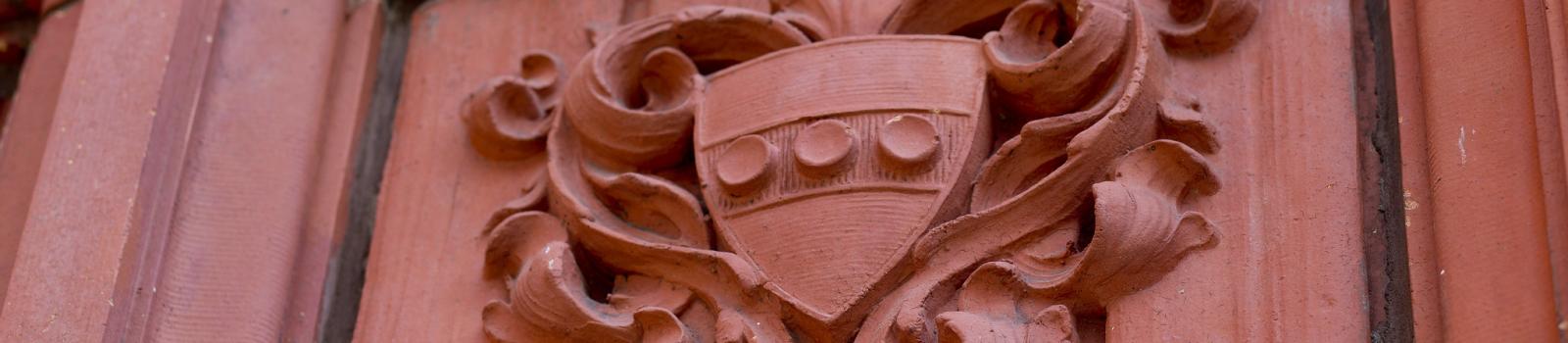 Penn shield molding close-up in red