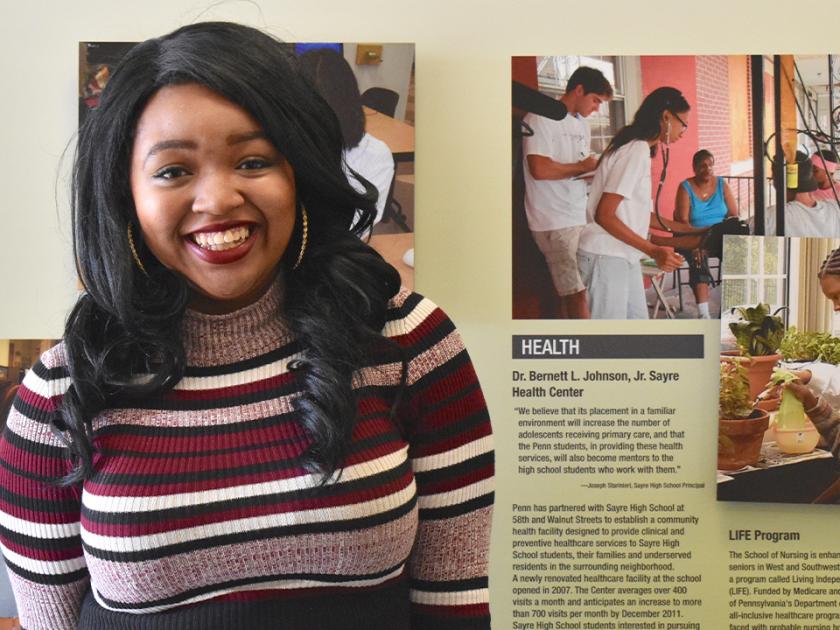 Student Anea Moore