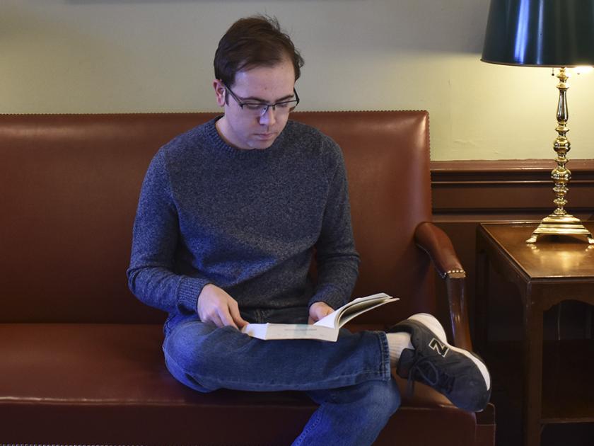 Student Christopher D’Urso