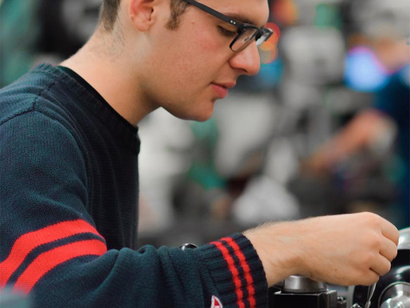 Student Jack Lanzi