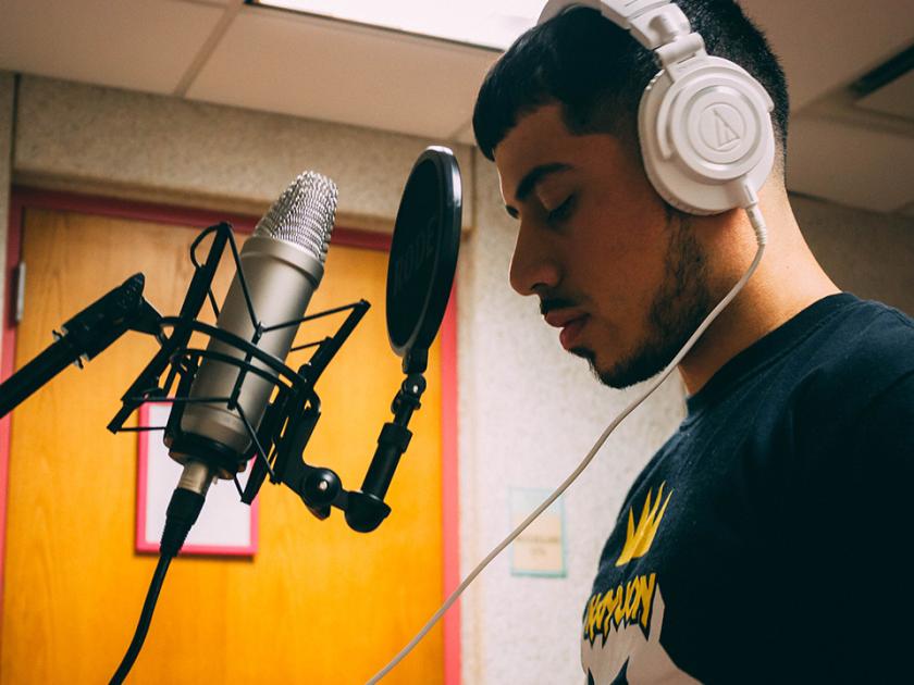Student Kayvon Asemani