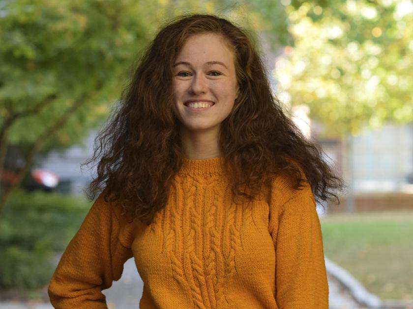 Student Natasha Napolitano