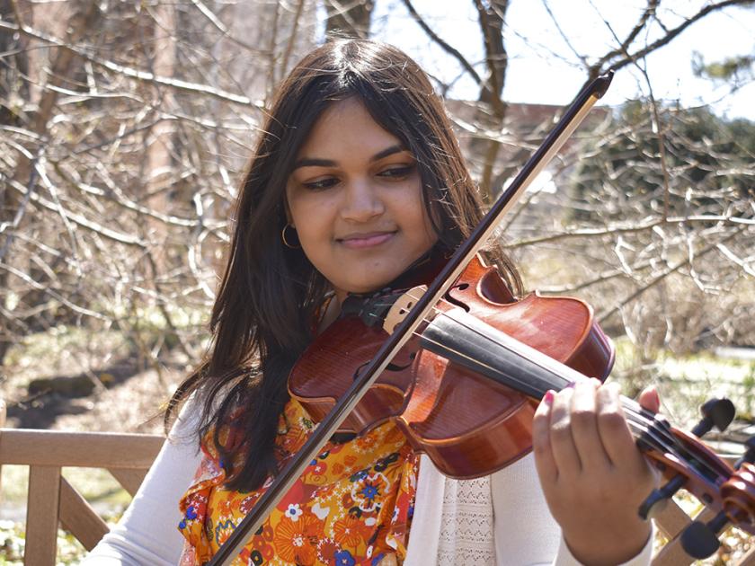 Student Shreya Ganguly